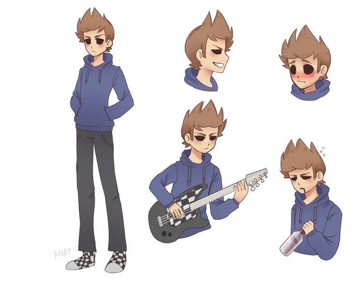 Рост Тома из Eddsworld