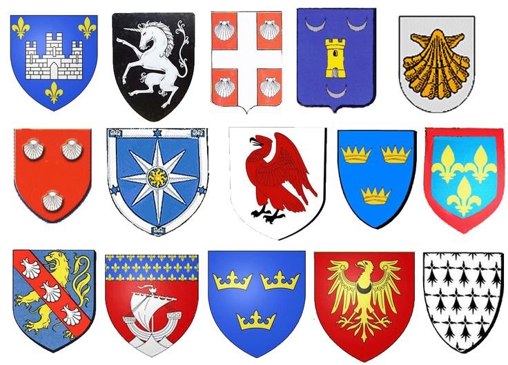 Рыцарские гербы средневековья