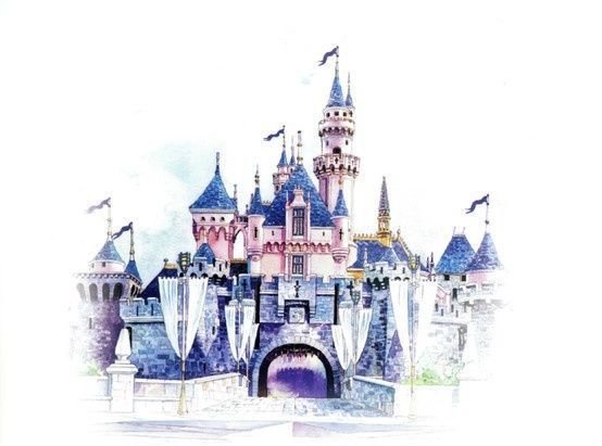 Sleeping Beauty Castle Диснейленд