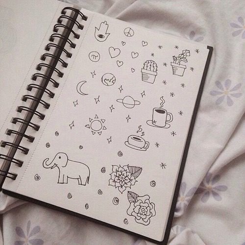 Рисунки для блокнота