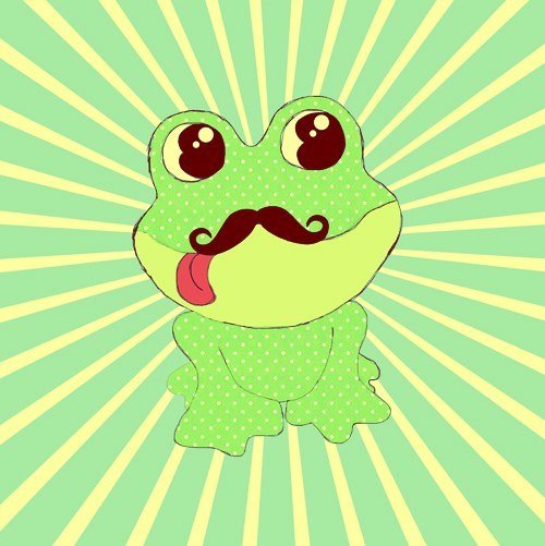 Кавайные лягушки