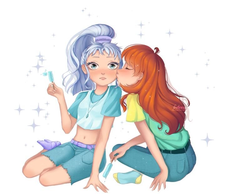 Блум и Айси любовь