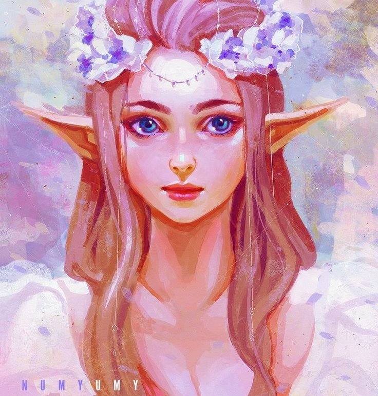 Рисование эльфов