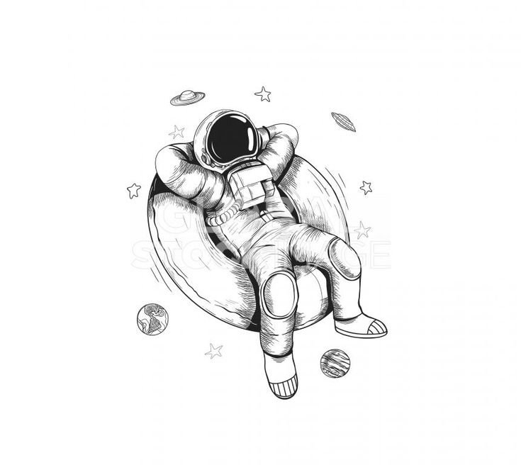 Космонавт скетч