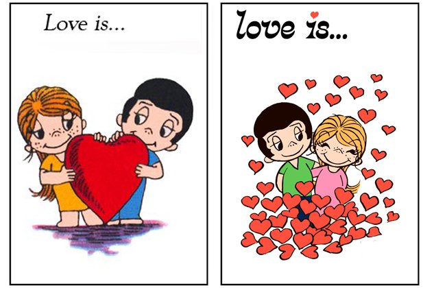 Love is картинки