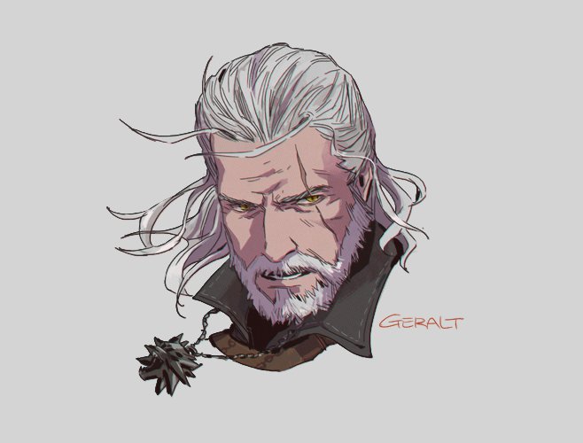 Геральд Ведьмак Art