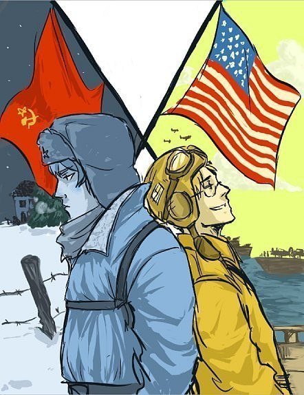 Америка против России арт