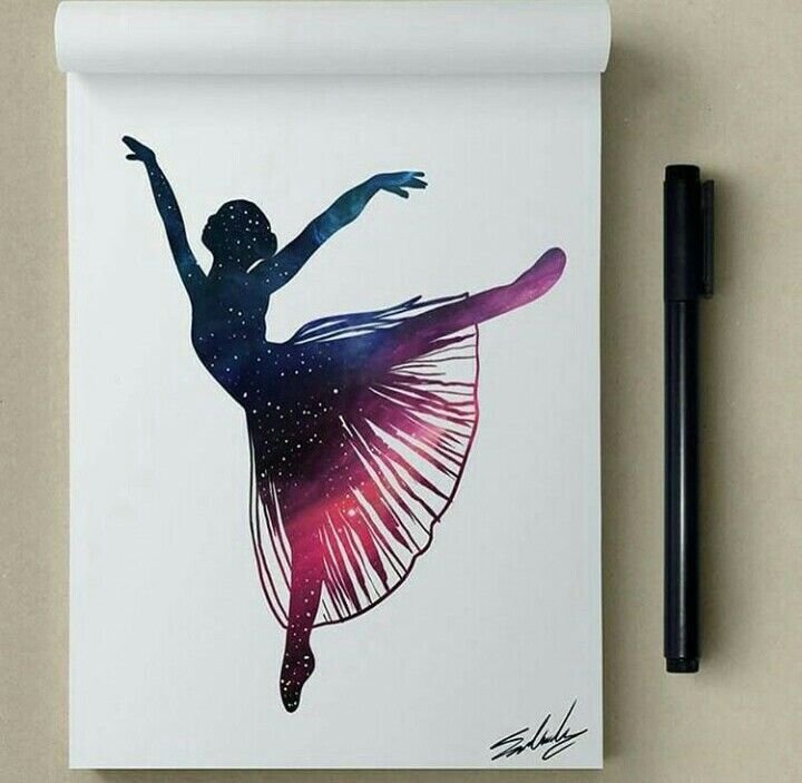 Идеи для рисования балерина