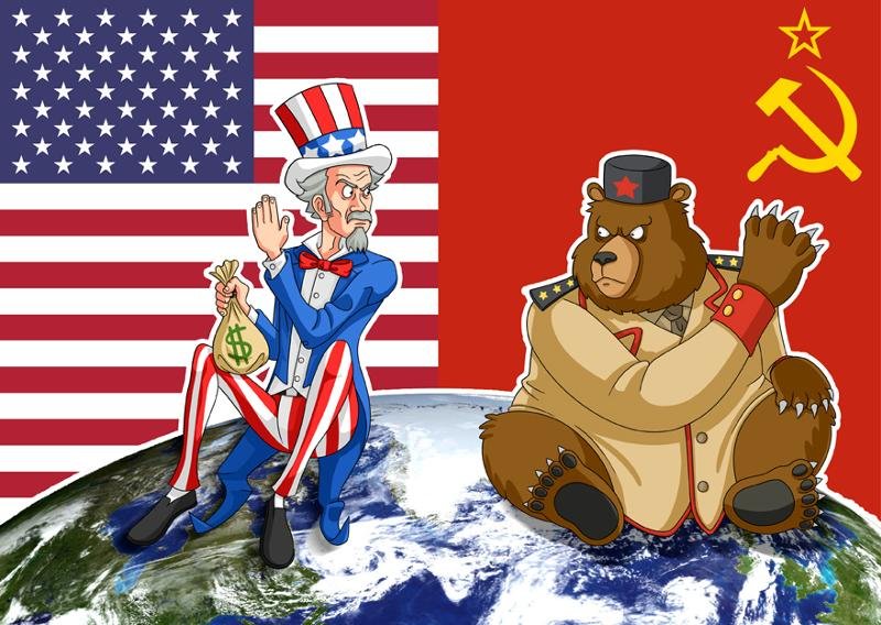 Холодная война Россия и США