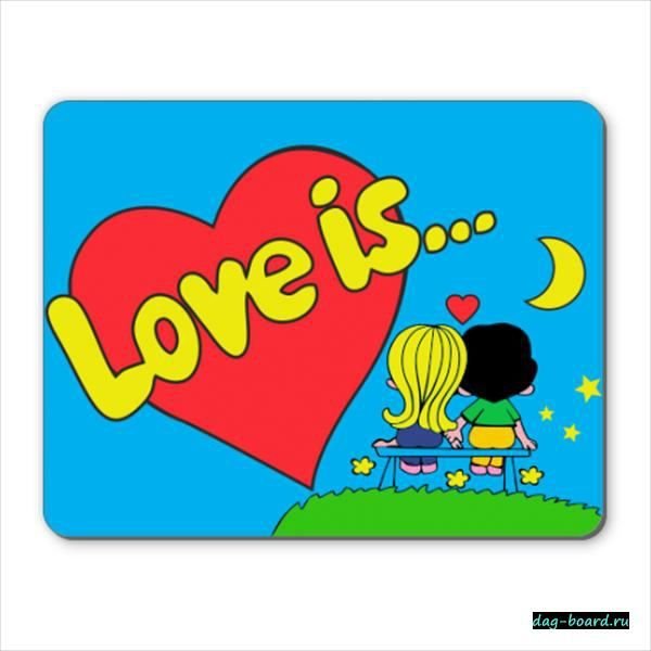 Love is надпись
