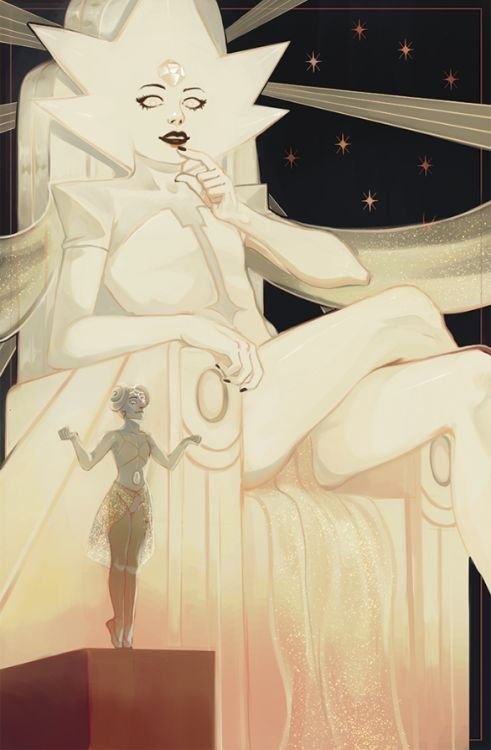 White Diamond Steven Universe Art