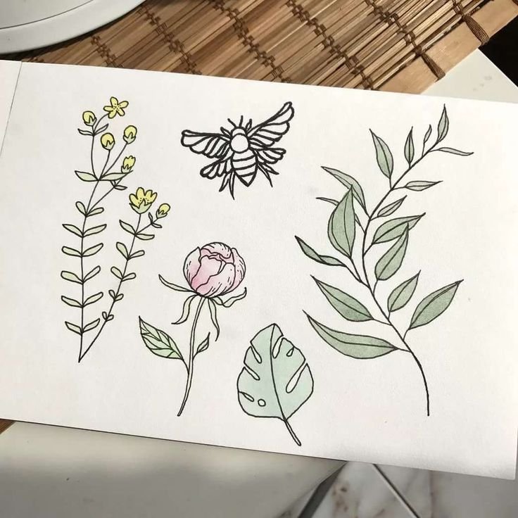 Рисунки для скетчбука