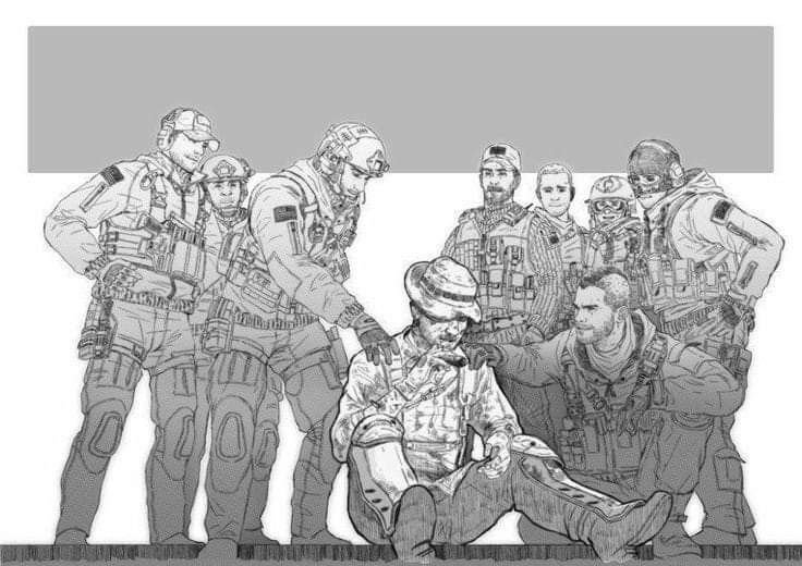 Call of Duty гоуст и Роуч и Соуп