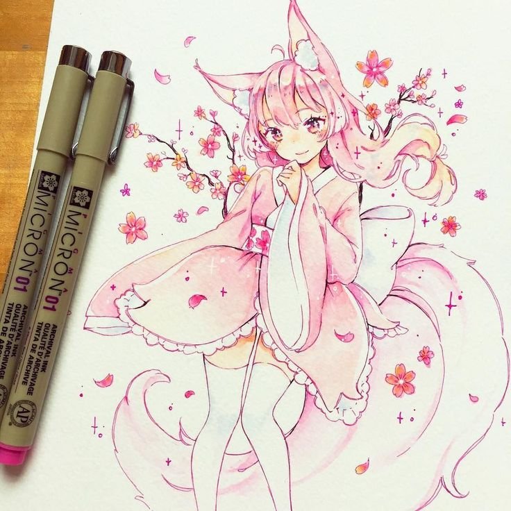 Идеи для рисунков аниме