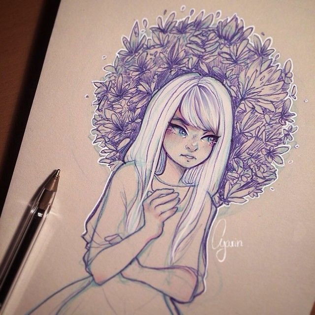 Рисунки аниме