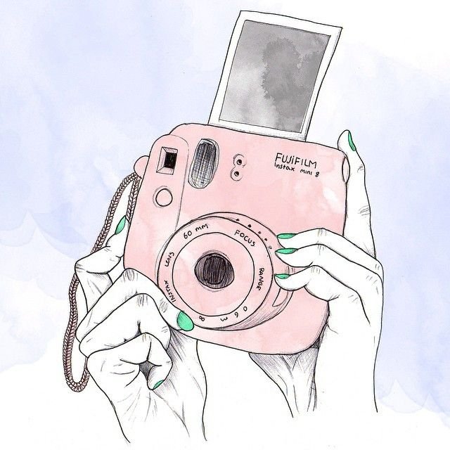 Фотоаппарат скетч