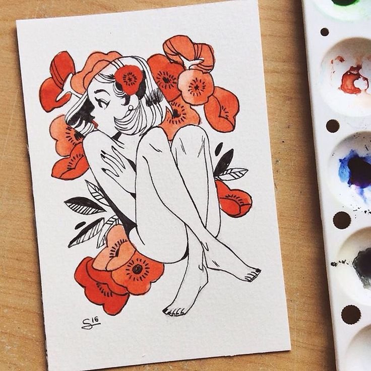 Рисунки для скетчбука