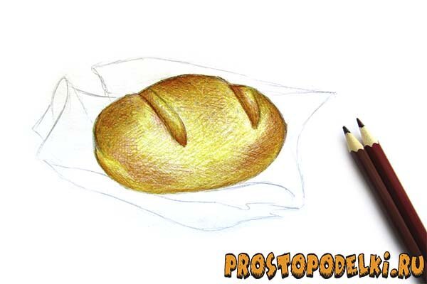 Детские рисунки на тему хлеб