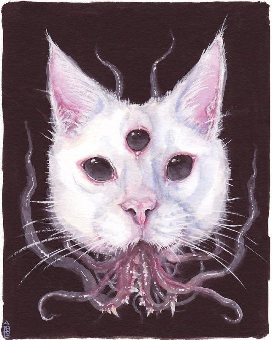 Кот арт