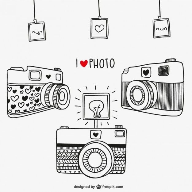 Фотоаппарат рисунок