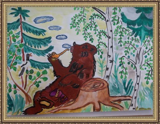 Музыкант Бианки рисунок