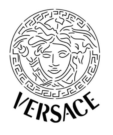 Трафарет Versace