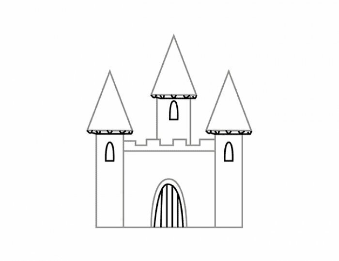 Замок для рисования