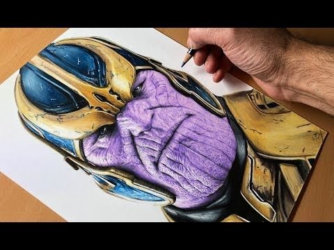Танос карандашом