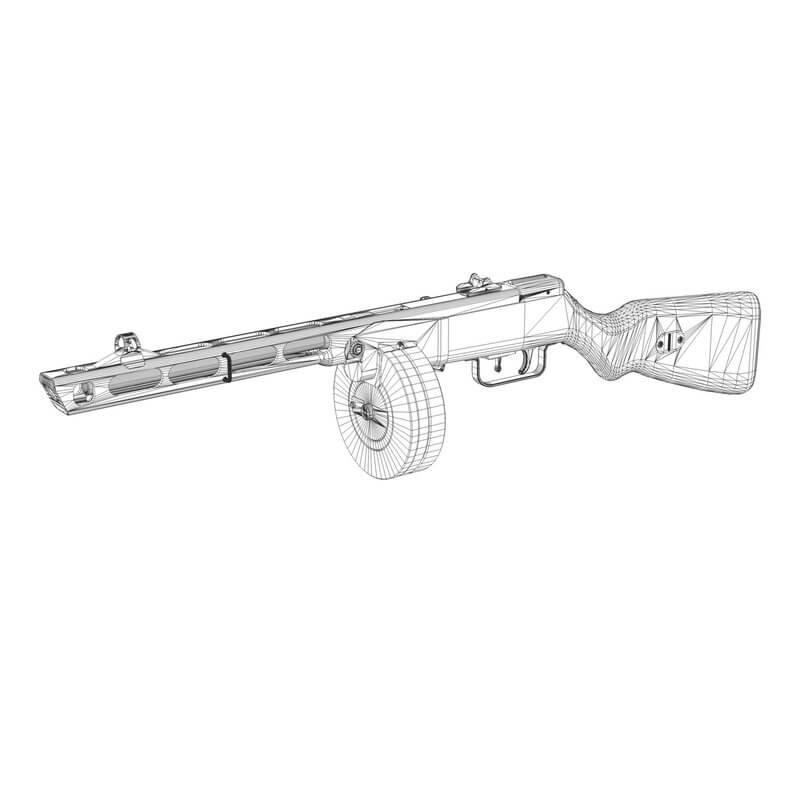 Автомат ППШ 41