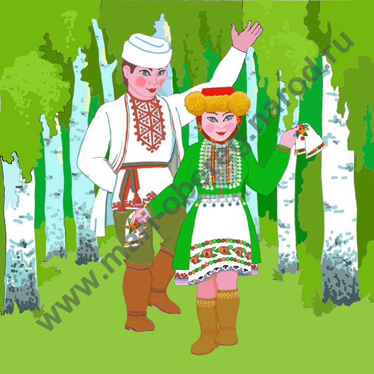 Дружба народов марийцы