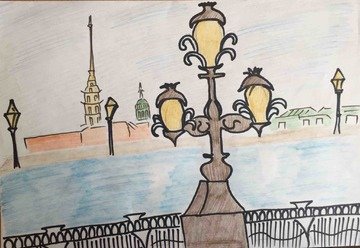 Санкт-Петербург рисунки детей
