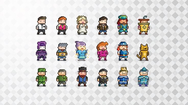 Sprite игры platformer Pixel