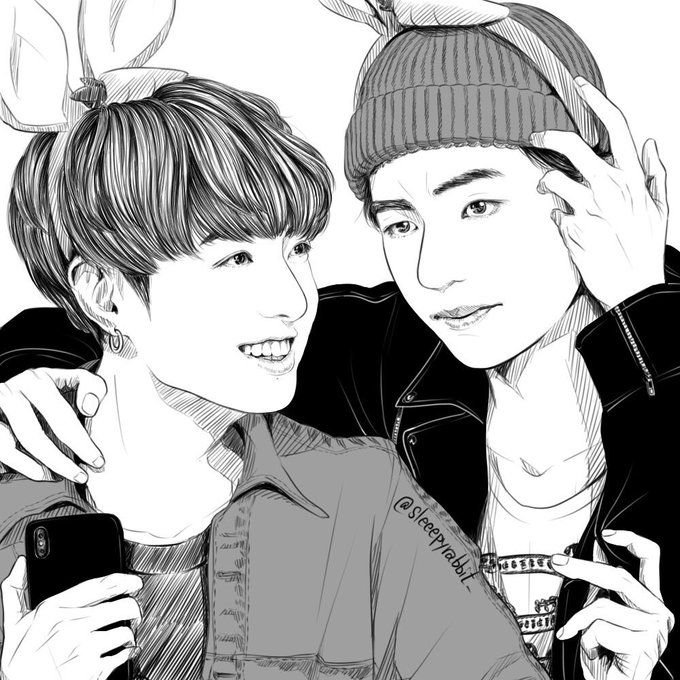Vkook Art
