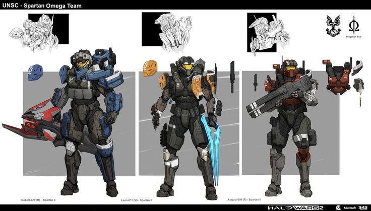 Halo Spartan броня концепт