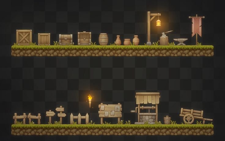 АССЕТ 2d Pixel ученый