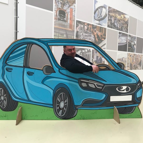 Рисунок машины АВТОВАЗ