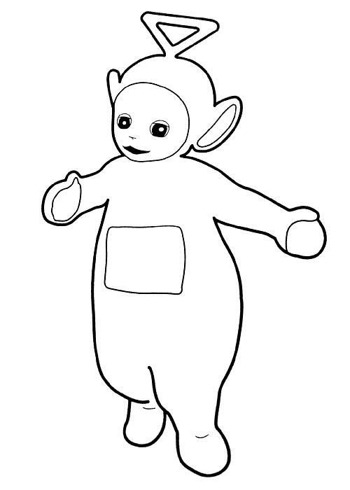 Телепузик рисунок