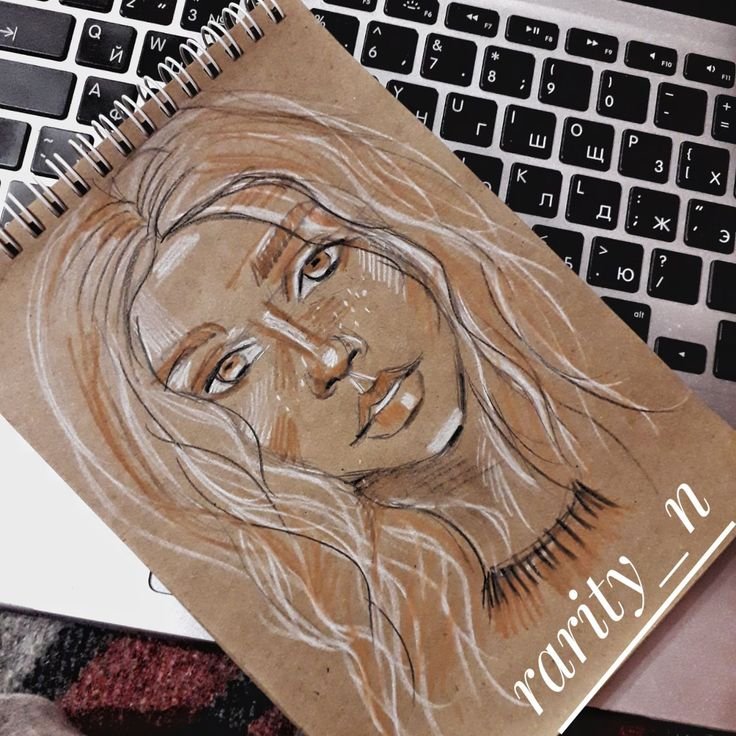 Коричневая бумага для рисования