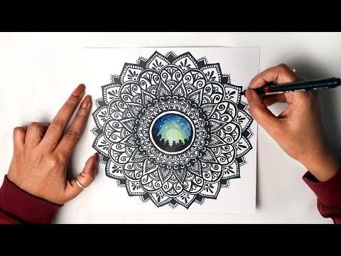 Мандала арт терапия