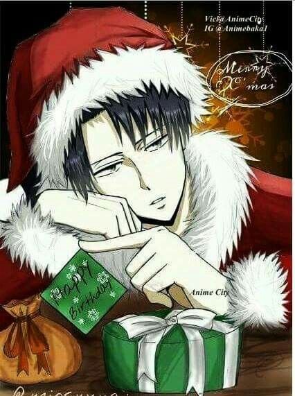 Леви Аккерман Merry Christmas