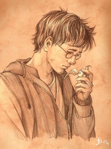 Гарри Поттер рисунок