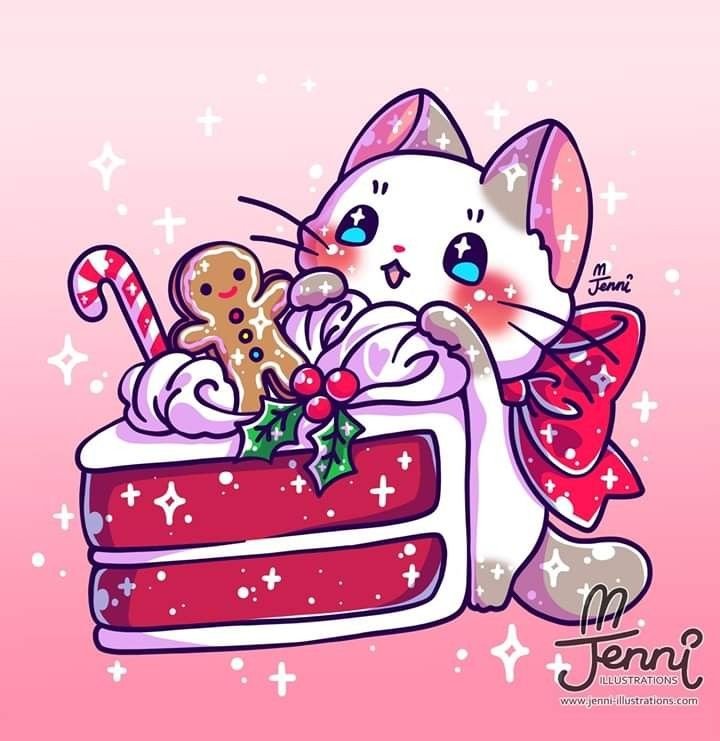 Милые рисунки котиков