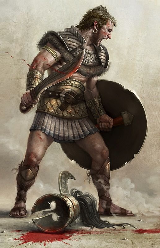 Греческий воин гоплит
