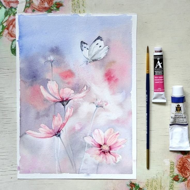Рисование акрилом