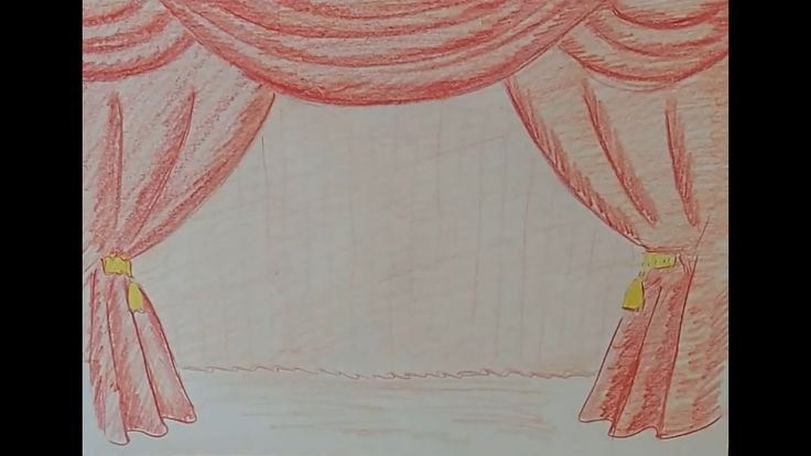 Занавески рисунок