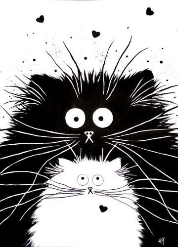 Рисовать котика
