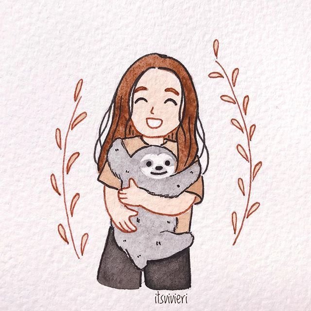 Милый рисунок для мамы