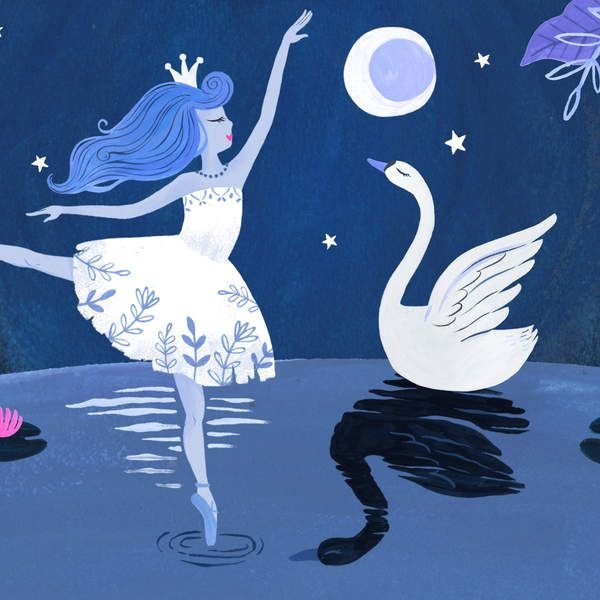 Балет Лебединое озеро рисунок