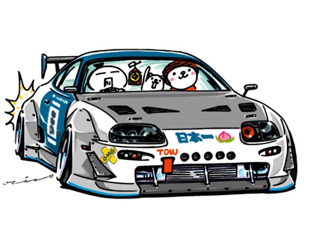 Toyota Supra a80 корч