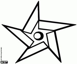 Сюрикены распечатка